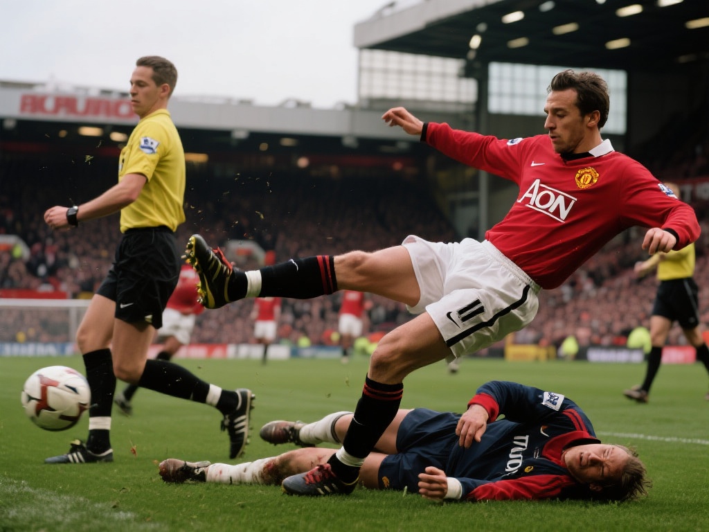 内维尔:塔科夫斯基逃红牌侥幸裁判漏判明显犯规