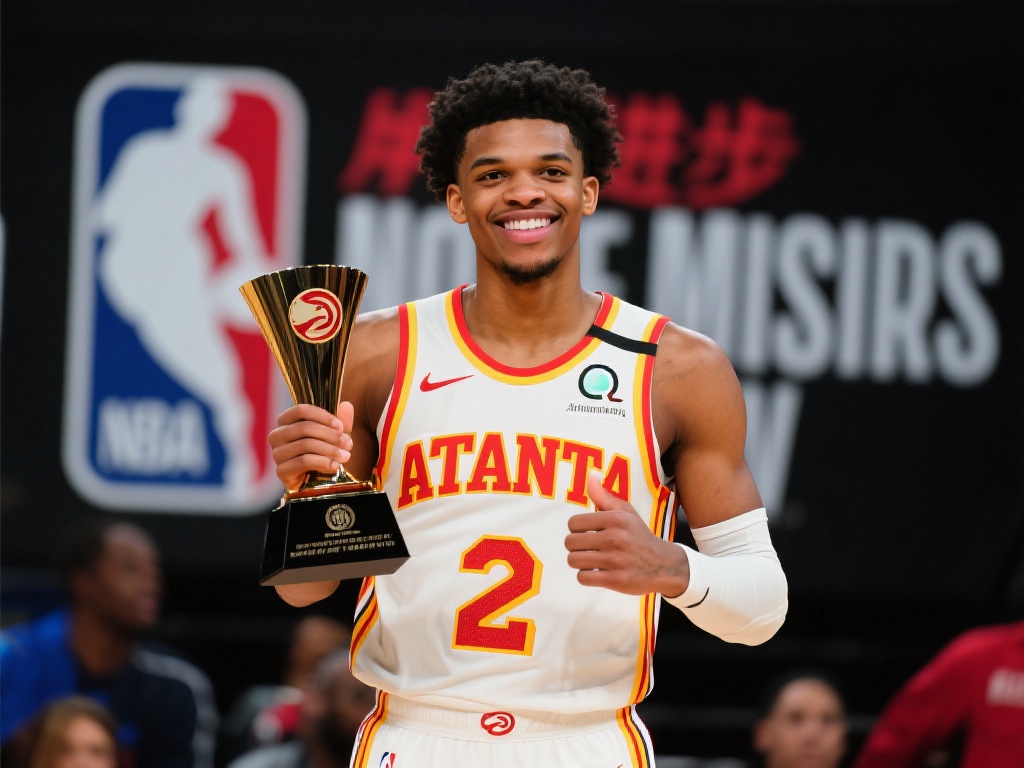 NBA官方宣布：老鹰后卫戴森·丹尼尔斯荣膺进步最快球员