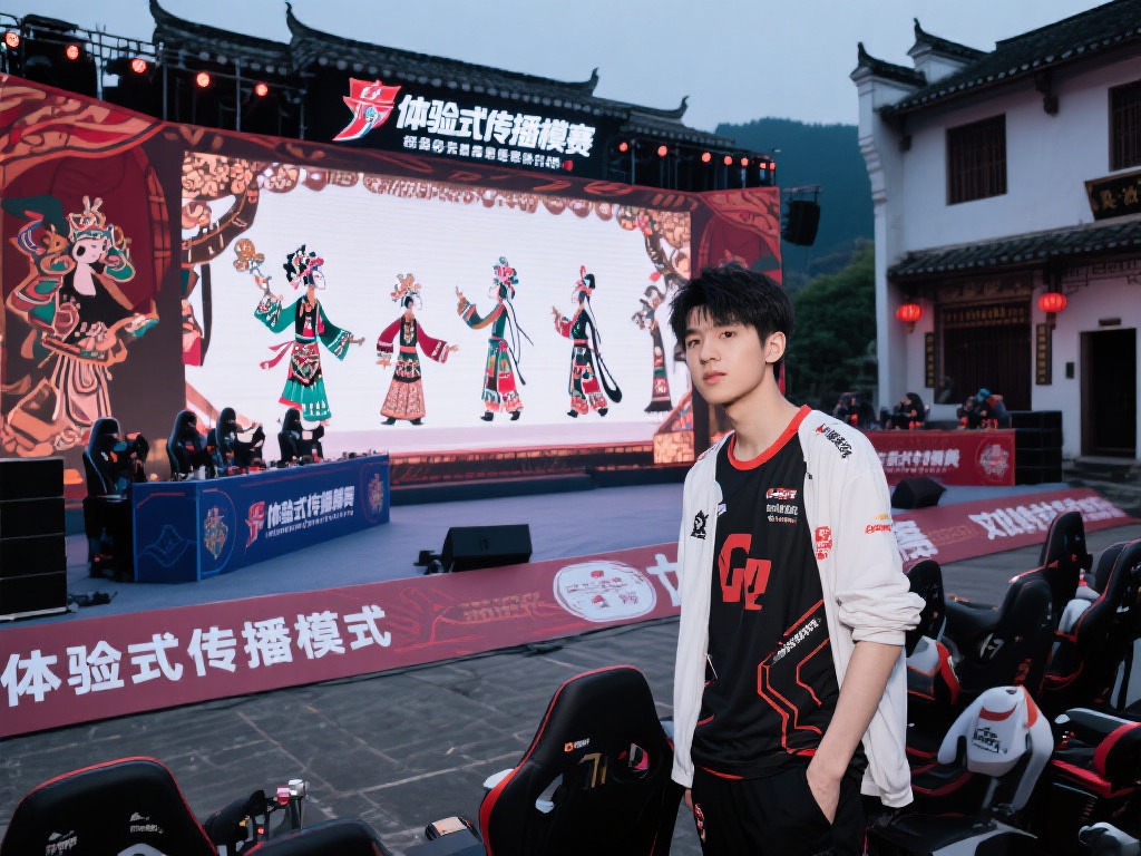 小杰Justin村镇电竞之旅：体验最美赛场，探寻非遗魅力